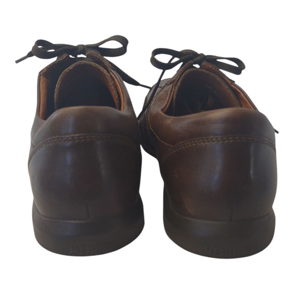 Mephisto Dark Brown Oxford Shoes Size 13 Lace Up Air Jet Sneaker Loafer Casual main image 15